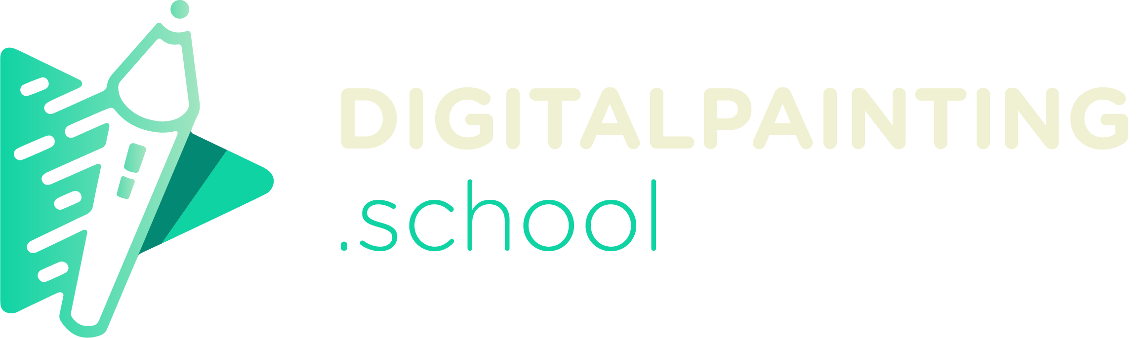 Logo digitalpainting .school
