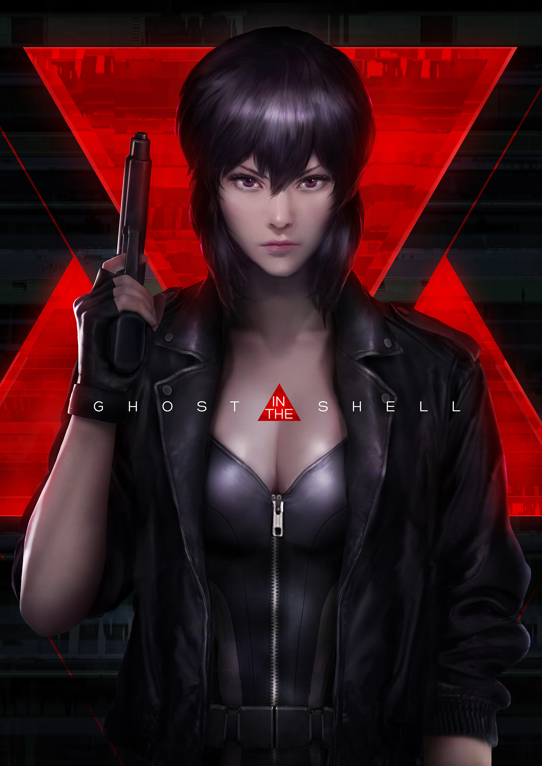 Inspiration hebdomadaire spéciale Ghost in the shell en digital painting