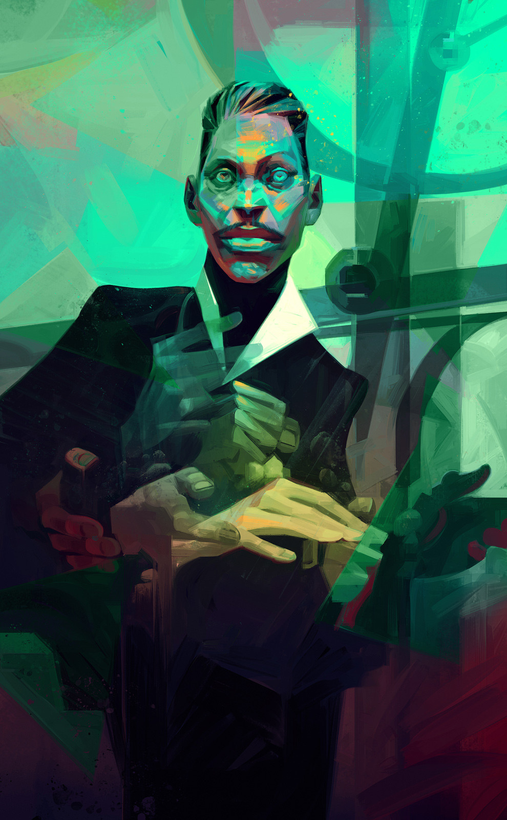 Sergey Kolesov Digital Painting Concept Art Dishonored 2 Painting by Delilah