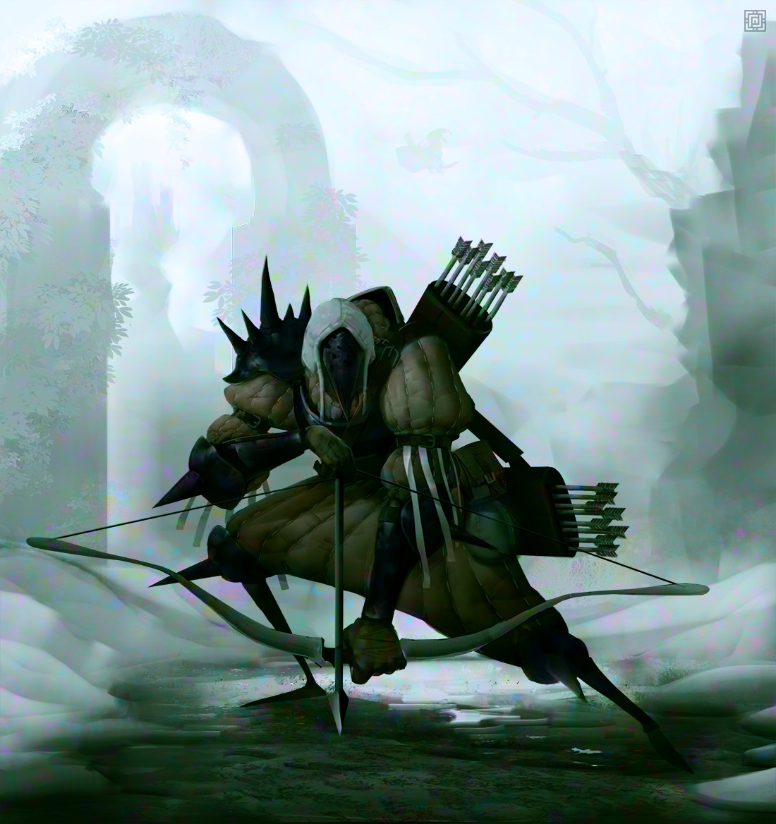 Deadslug_digital_painting_illustration_black_knight_armor