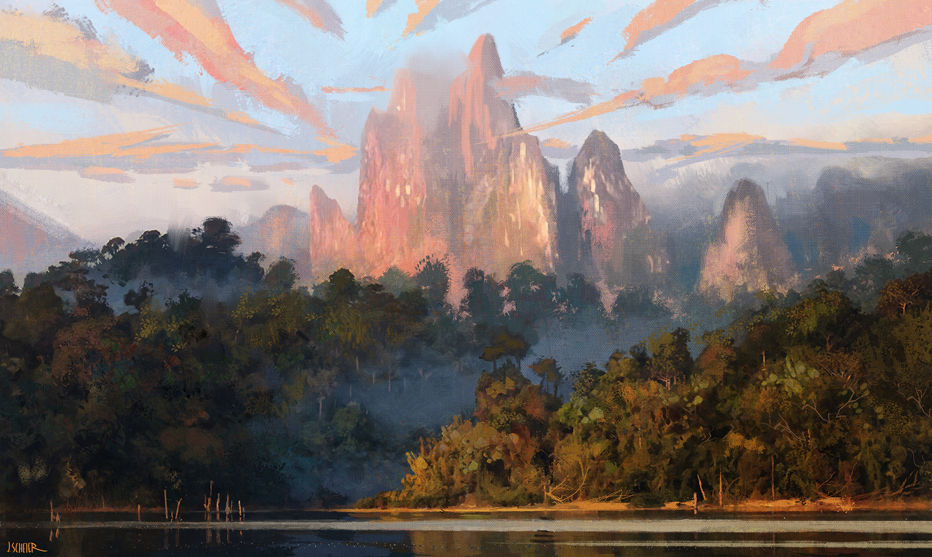 digital-painting-jason-scheier-river-mountains-js