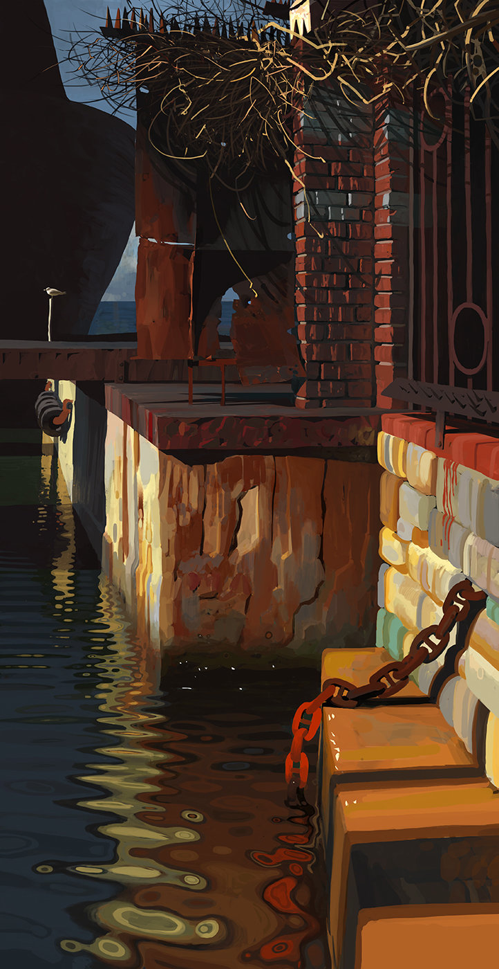 Andrey Surnov Digital Painting Dock