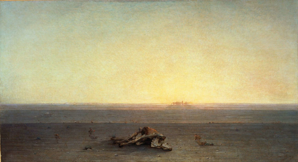 Gustave Guillaumet, le Sahara, musée d'Orsay, 1867
