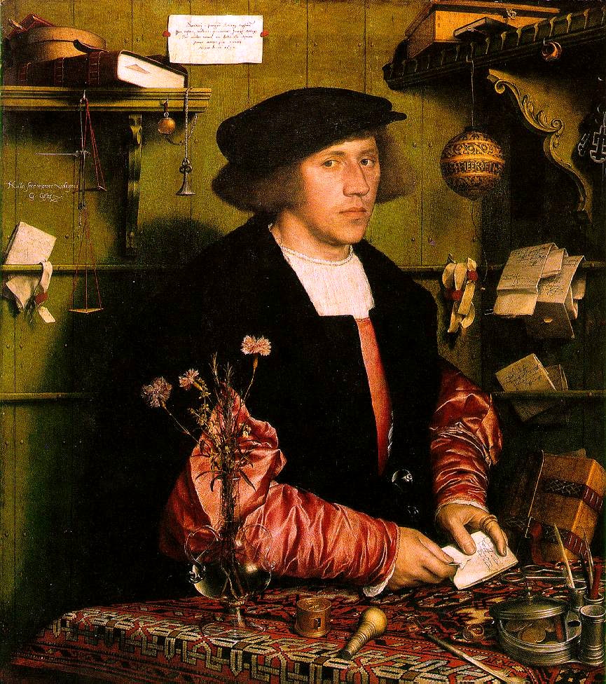 Hans Holbein le jeune, le marchand Georg Gisze, Gemäldegalerie, 1532