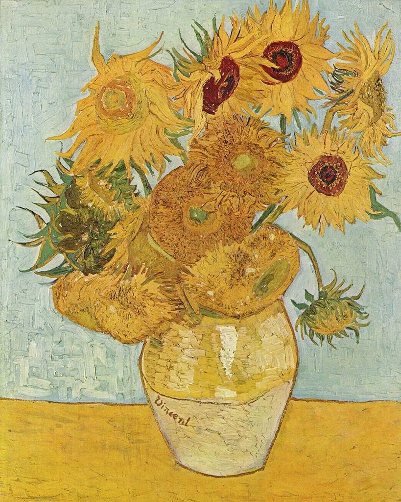 Vincent van Gogh, les tournesols, Neue Pinakothek, 1888