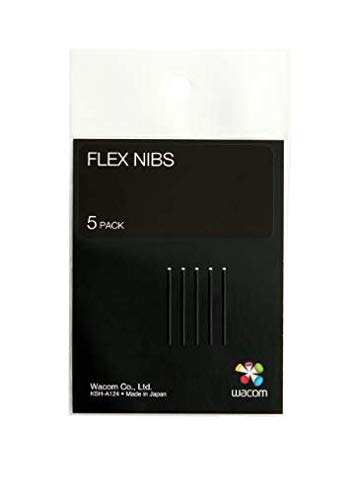 Des mines de recharges du stylet, les flex nibs