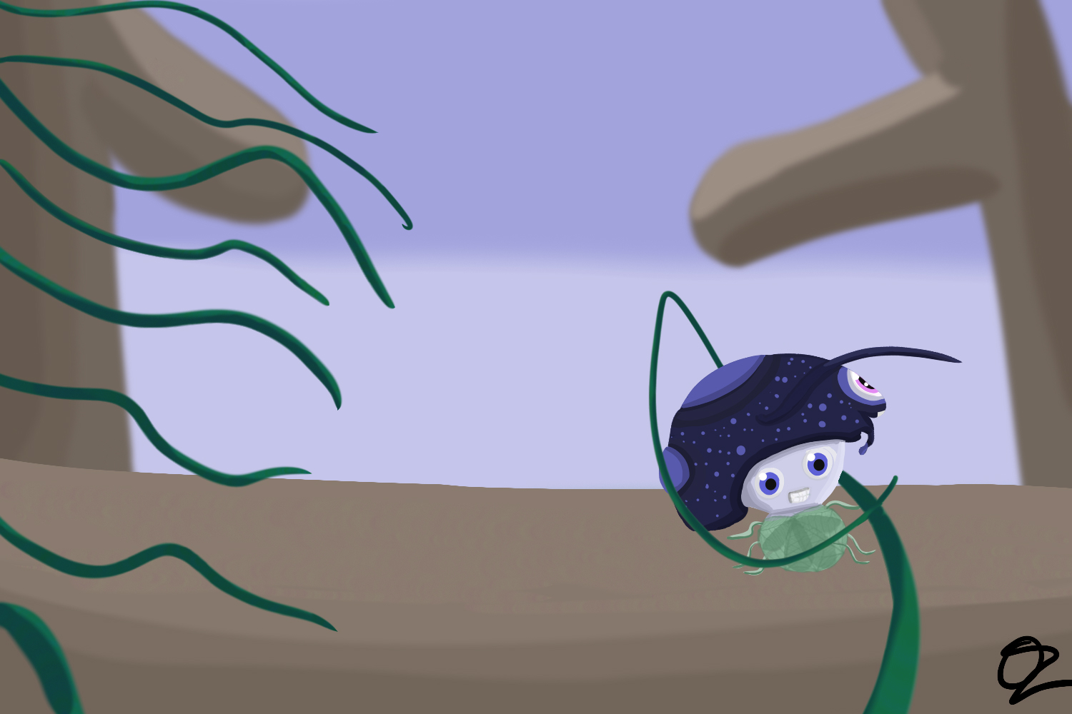 Exercice-0-Digital-Painting-Libre-Bug-Ha