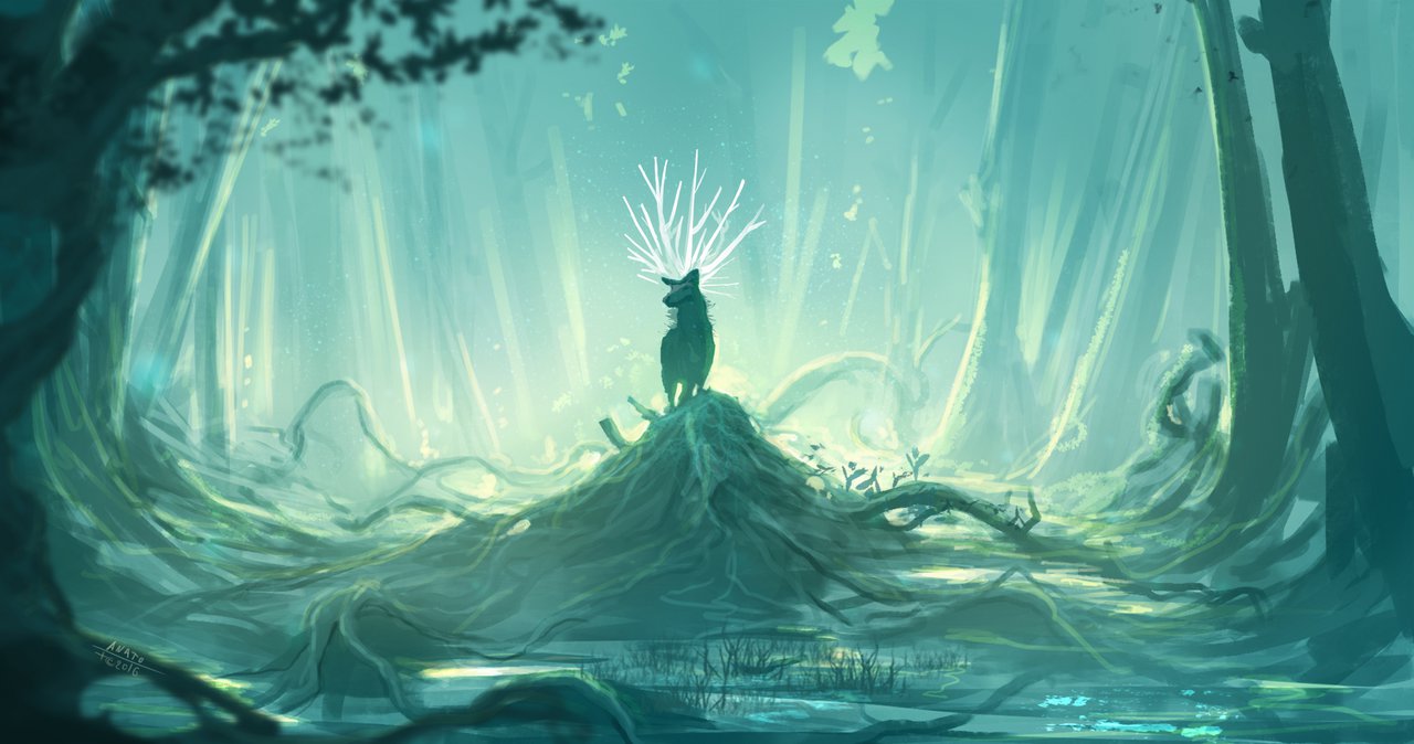 mononoke___30_min_speedpaint__by_anatofi