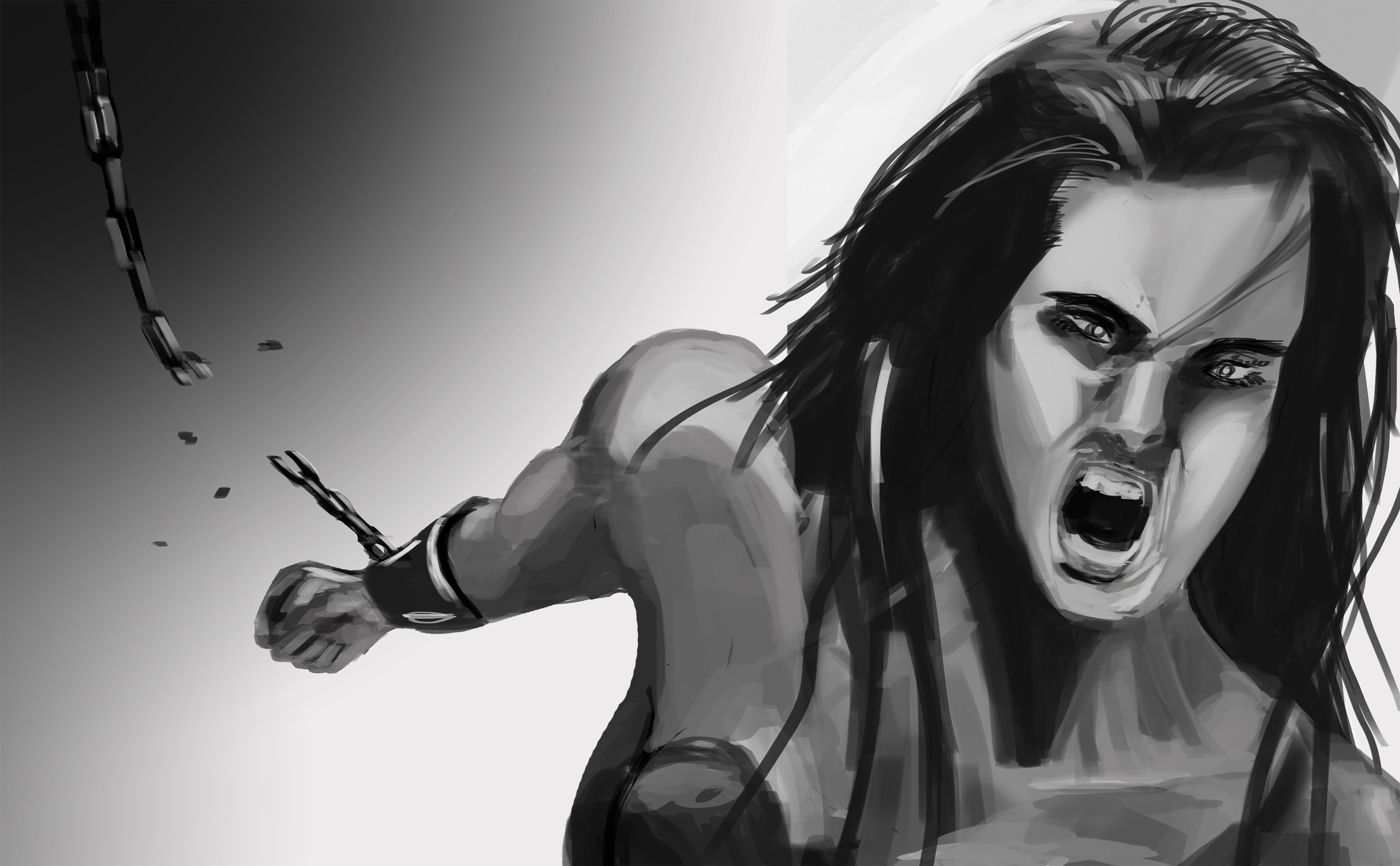 speed-painting-femme-d%C3%A9chain%C3%A9e