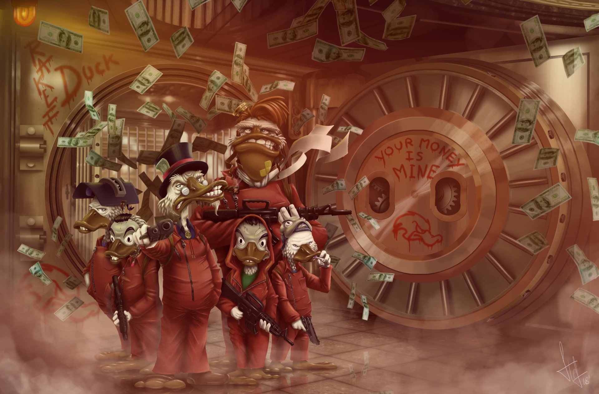 Casa de Papel by Picsou